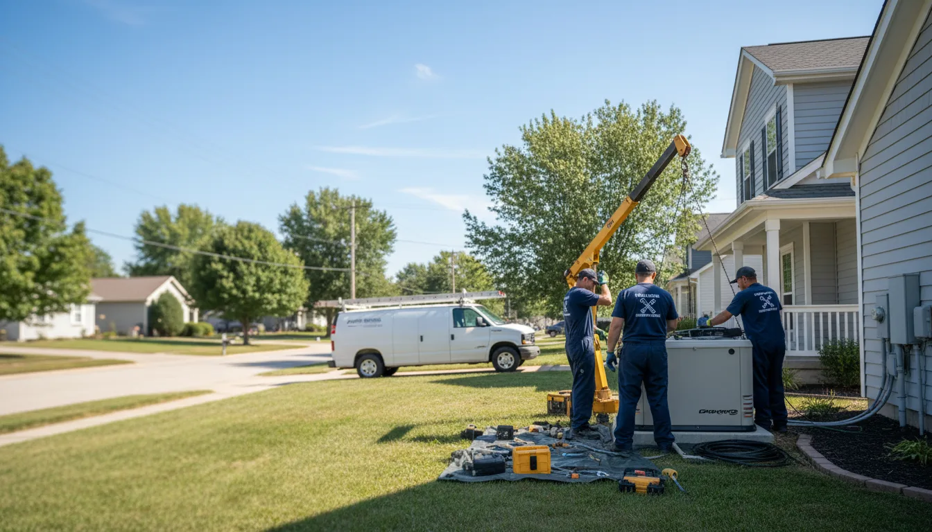 Generator Installation in Sallis, MS near me